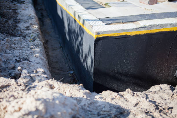 Crawl space vapor barrier installation in Grafton, WI